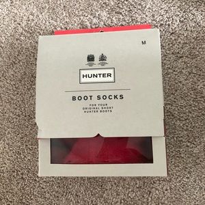 Hunter Boot Socks (red)
